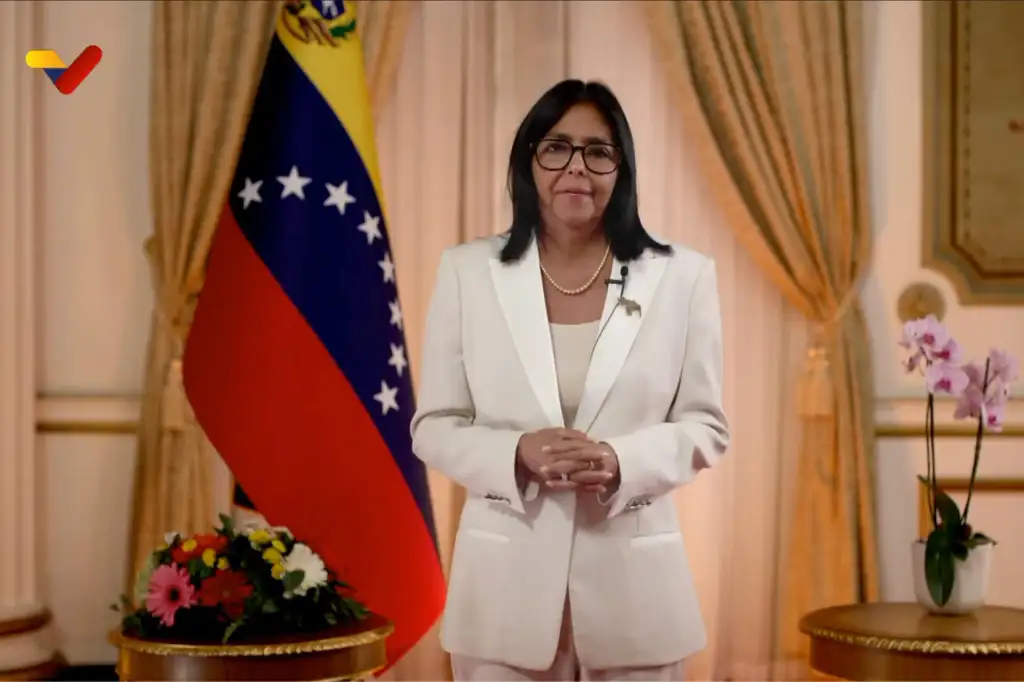DELCY RODRÍGUEZ PROMETE ELEIÇÕES NA VENEZUELA, MAS NÃO DEFINE DATA